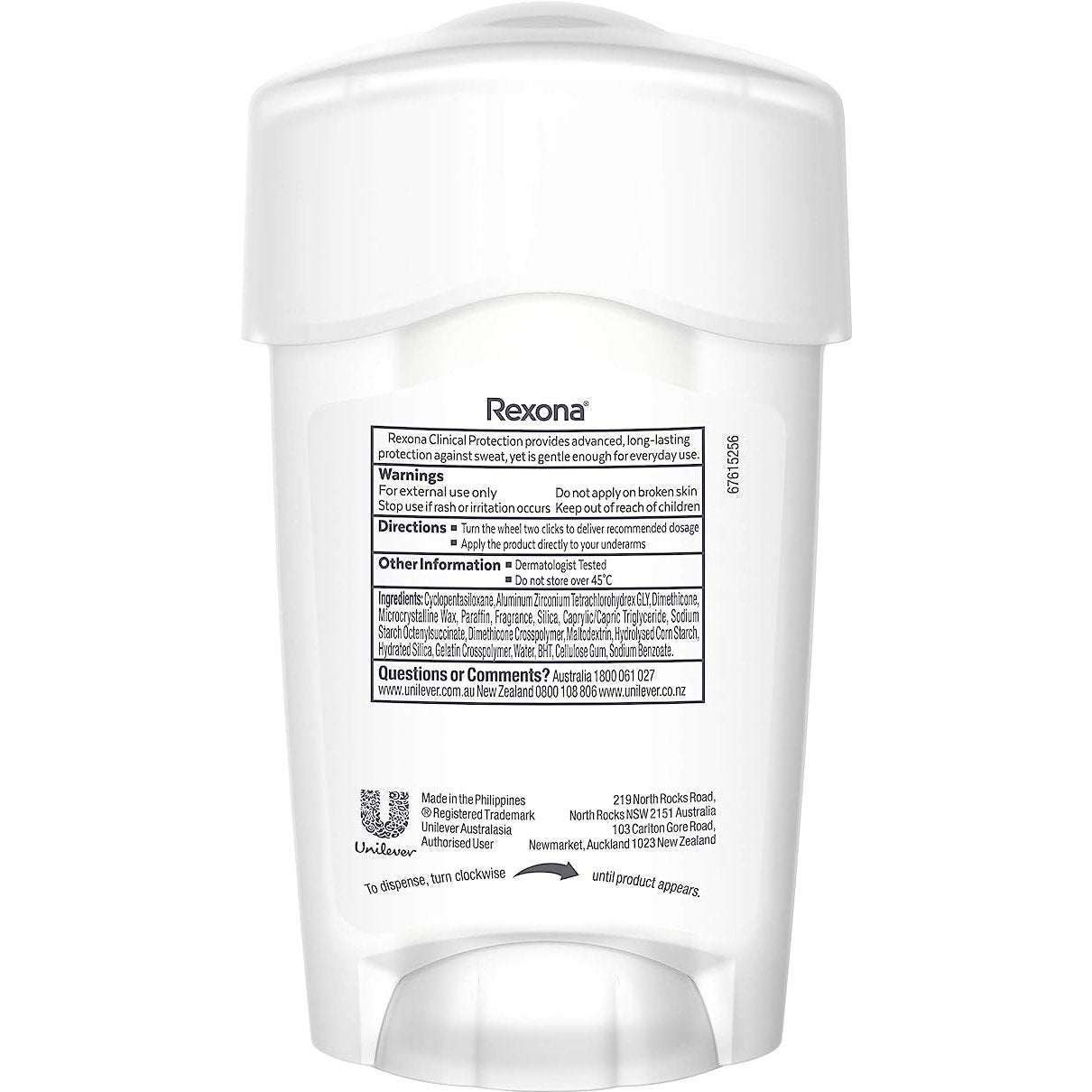 REXONA Women Clinical Protection Antiperspirant Deodorant Sheer Powder 45ml - Cutprice Online