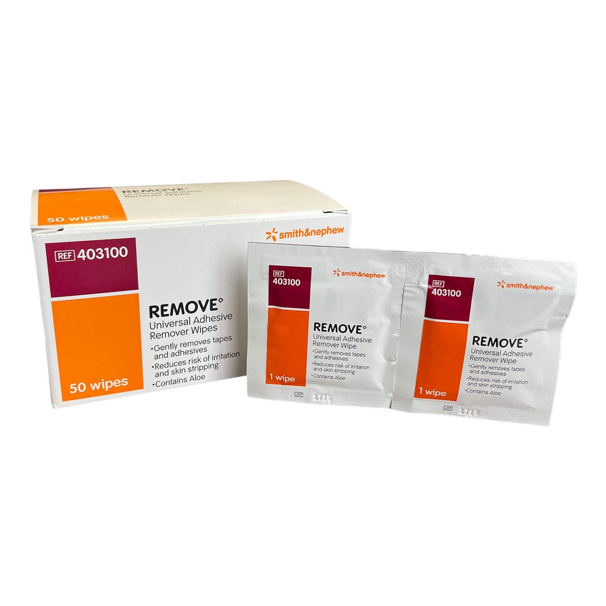 Remove Universal Adhesive Remover 50 Wipes - Cutprice Online