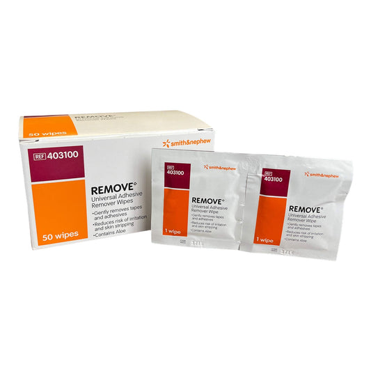 Remove Universal Adhesive Remover 50 Wipes - Cutprice Online