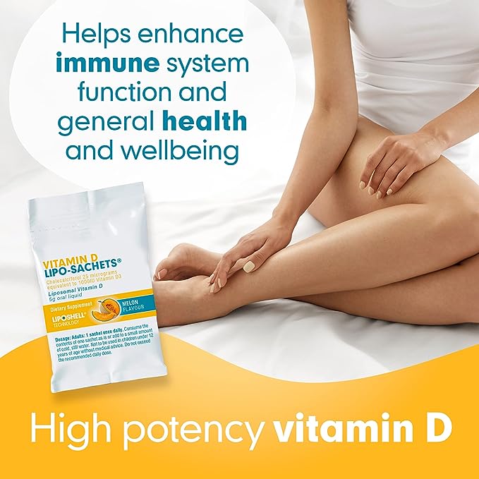 Lipo-Sachets Vitamin D Melon 5g 30 Sachets - Cutprice Online