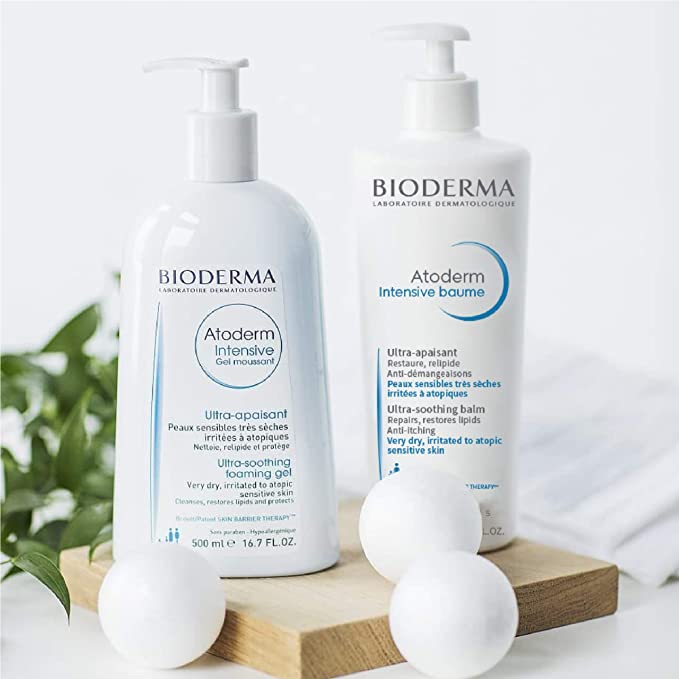 Bioderma Atoderm Intensive Gel Moussant Foaming Cleanser 500ml - Cutprice Online