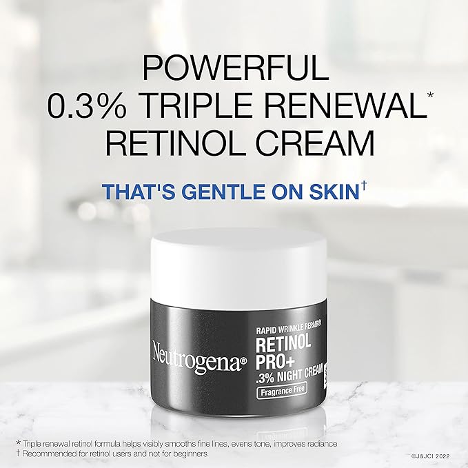 Neutrogena Rapid Wrinkle Repair Retinol Pro+ .3% Night Cream 48g - Cutprice Online