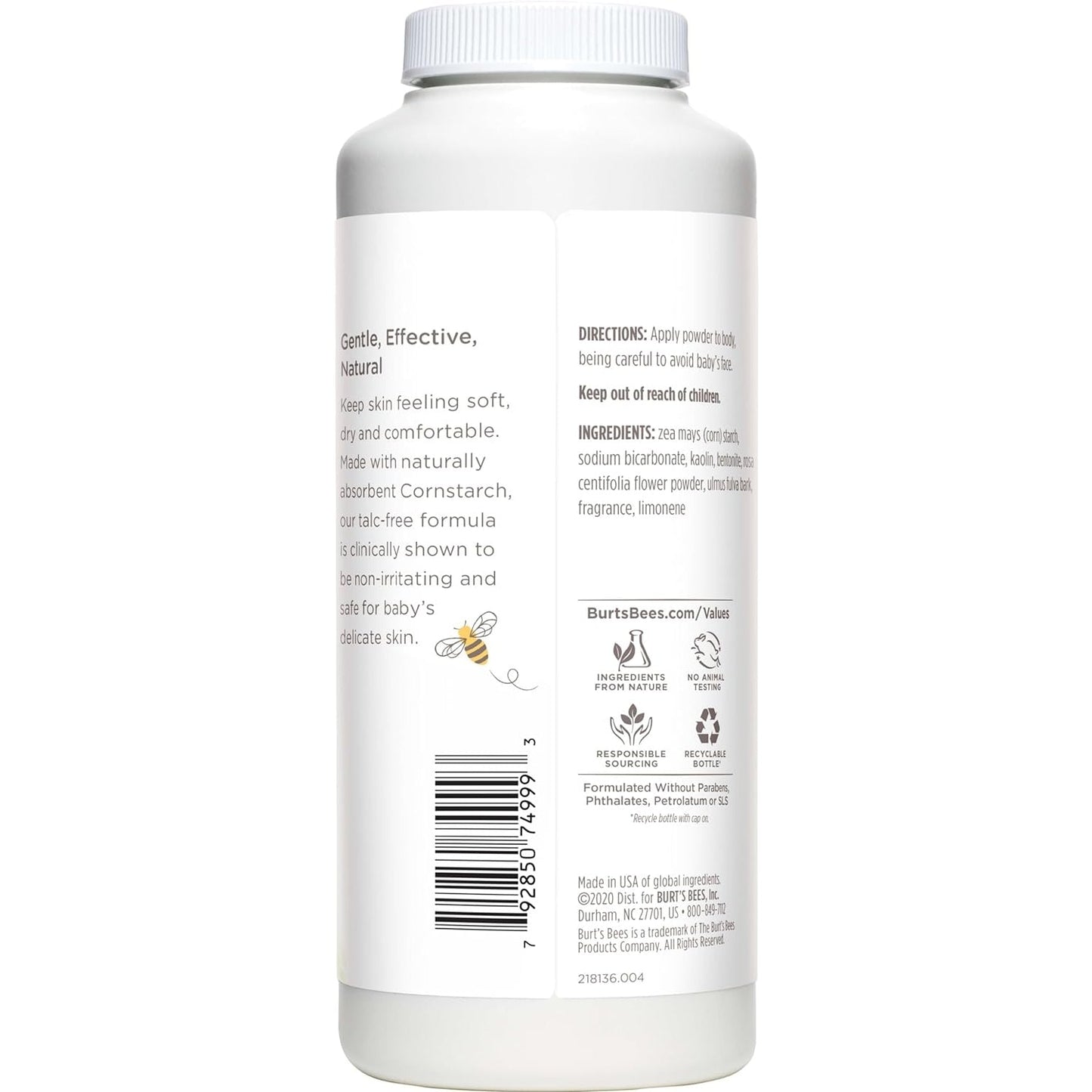 Burt's Bees Baby Dusting Powder (Talc-Free) 212g BURT'S BEES