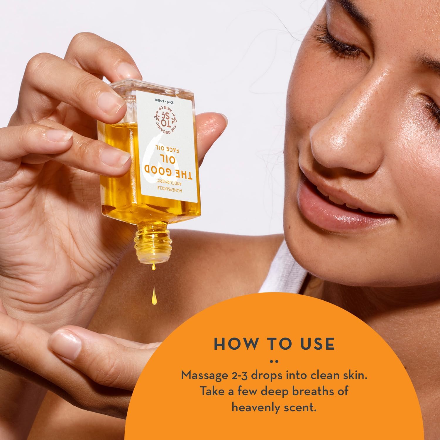 The Organic Skin Co Organic The Good Oil Face Oil Honeysuckle and Turmeric 30ml - Cutprice Online