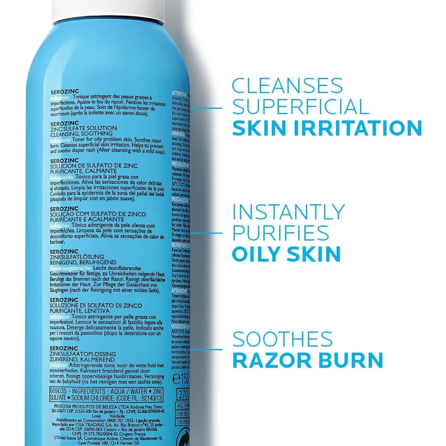 La Roche-Posay Serozinc Toning Mist 150ml