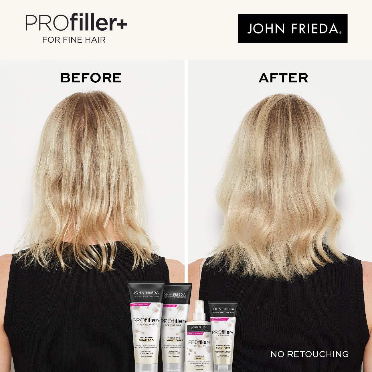John Frieda Profiller+ Strength Super Fluid 100ml