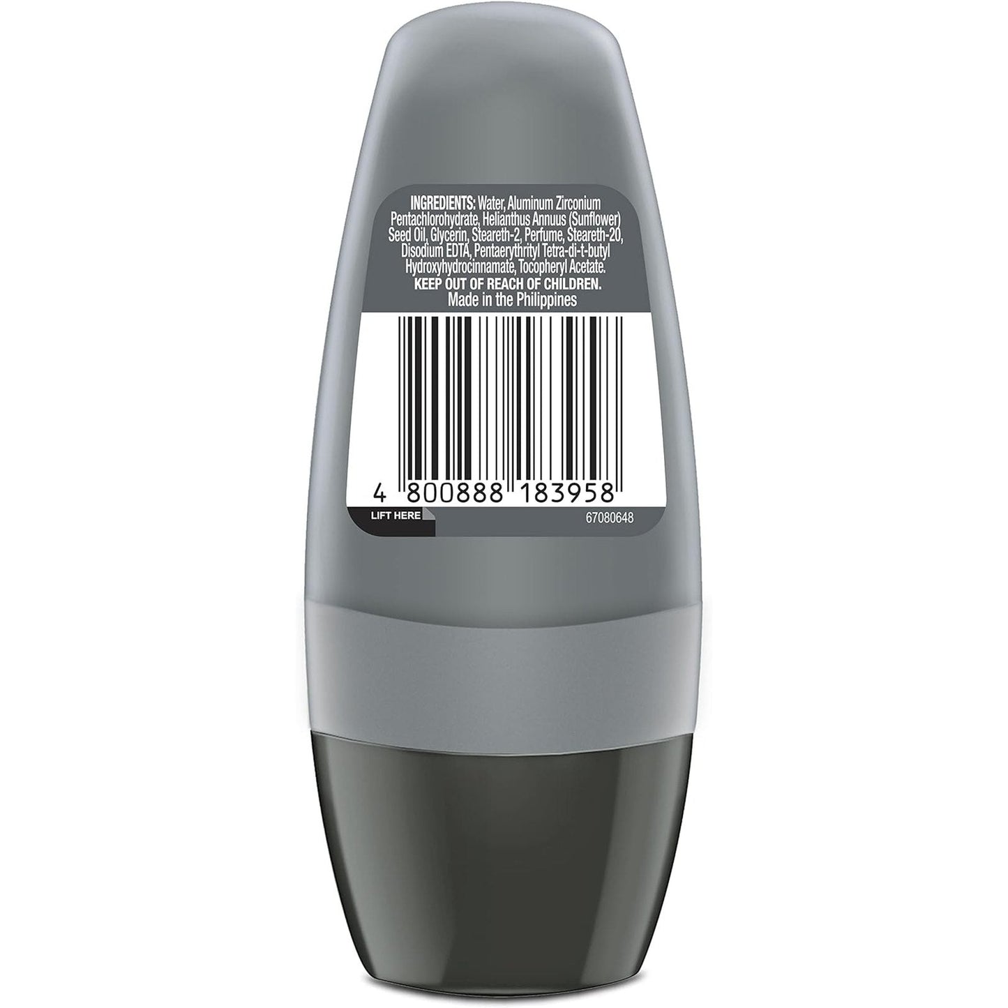 Dove Men Antiperspirant Deodorant Roll On Invisible Dry 50ml