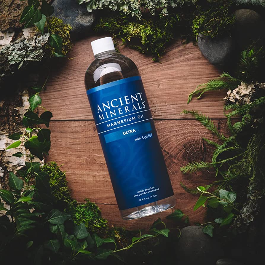 Ancient Minerals Magnesium Oil Ultra (With Msm) 1 Litre ANCIENT MINERALS
