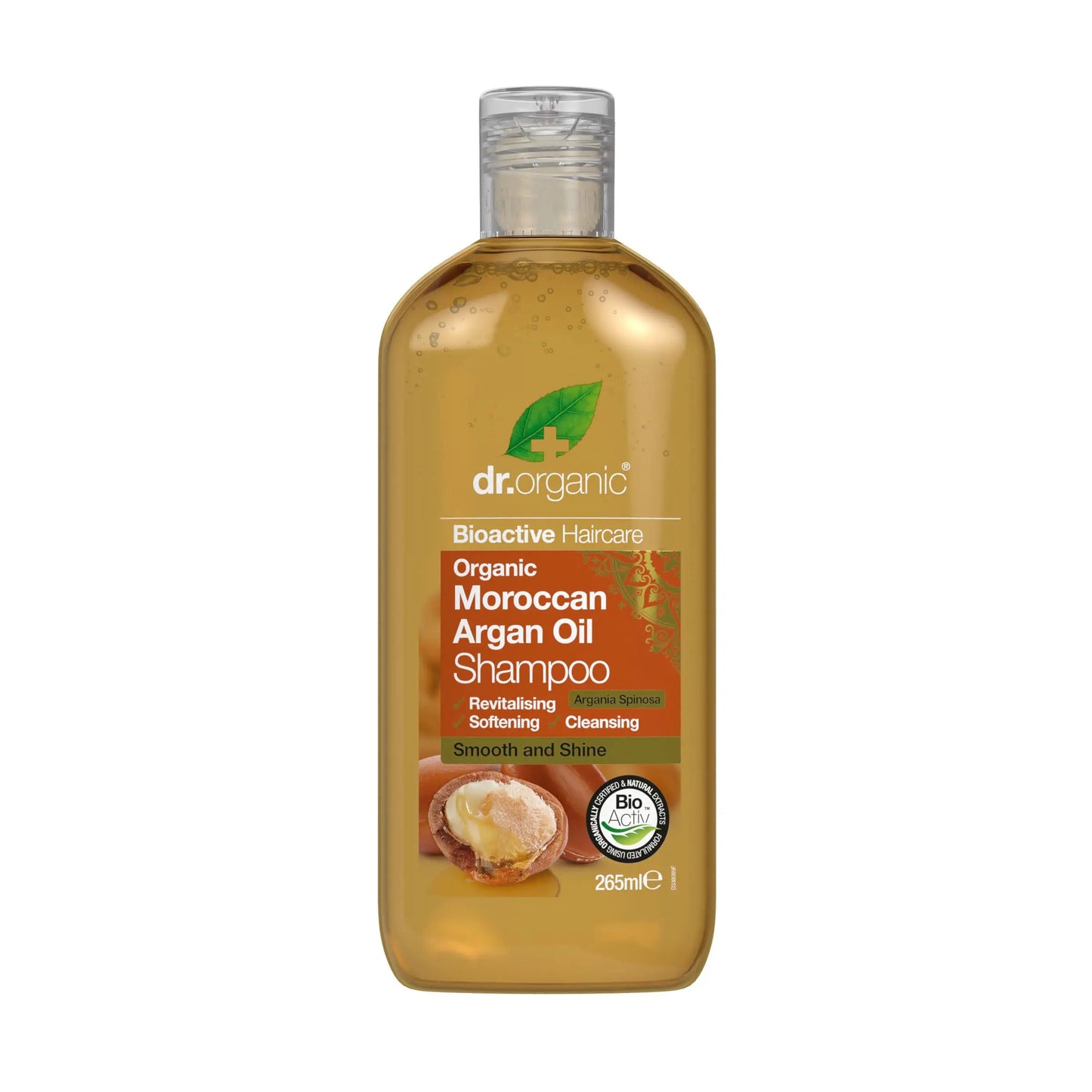 DR ORGANIC Shampoo Organic Moroccan Argan Oil 265ml DR ORGANIC
