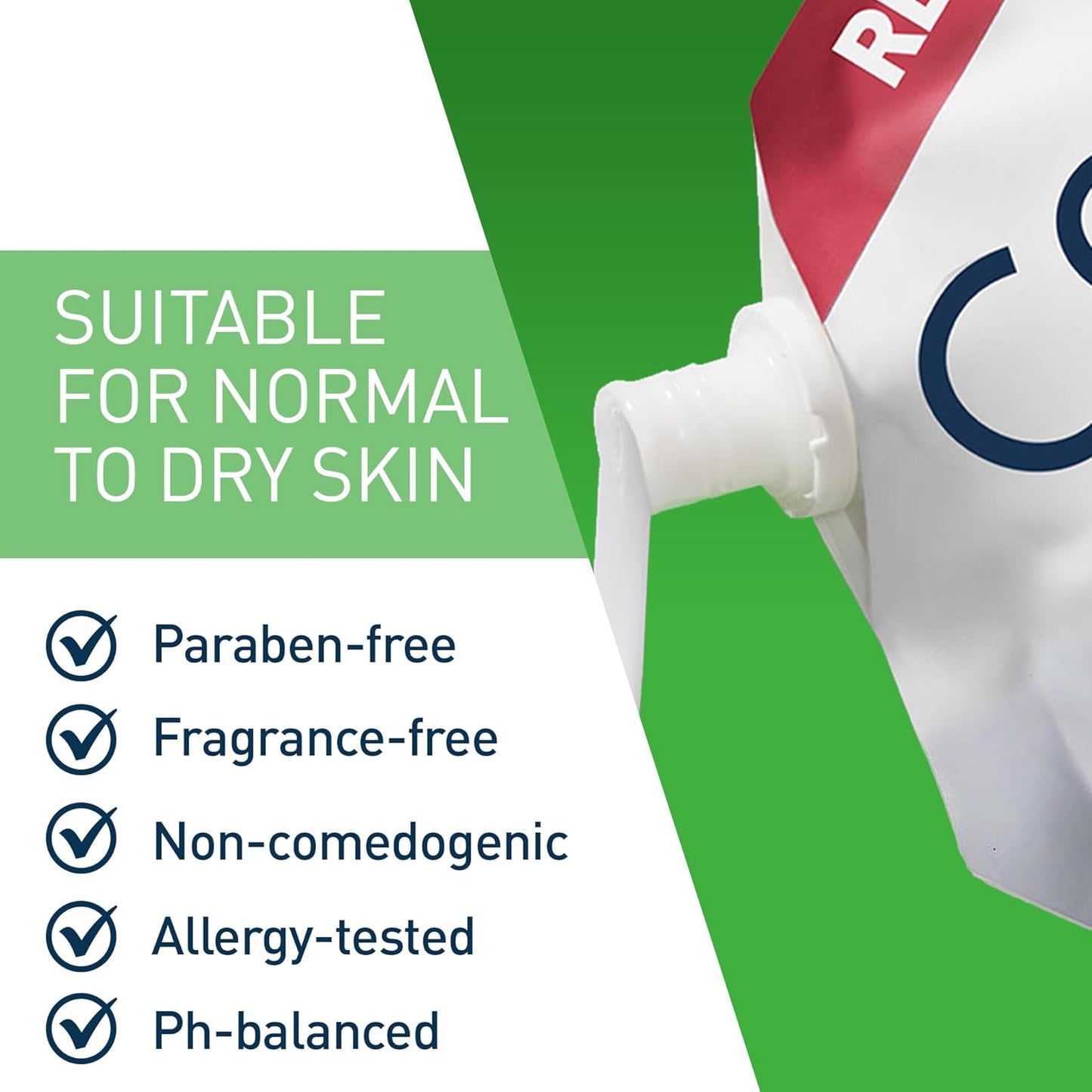 CeraVe Hydrating Cleanser Eco-Recharge Refill 473mL