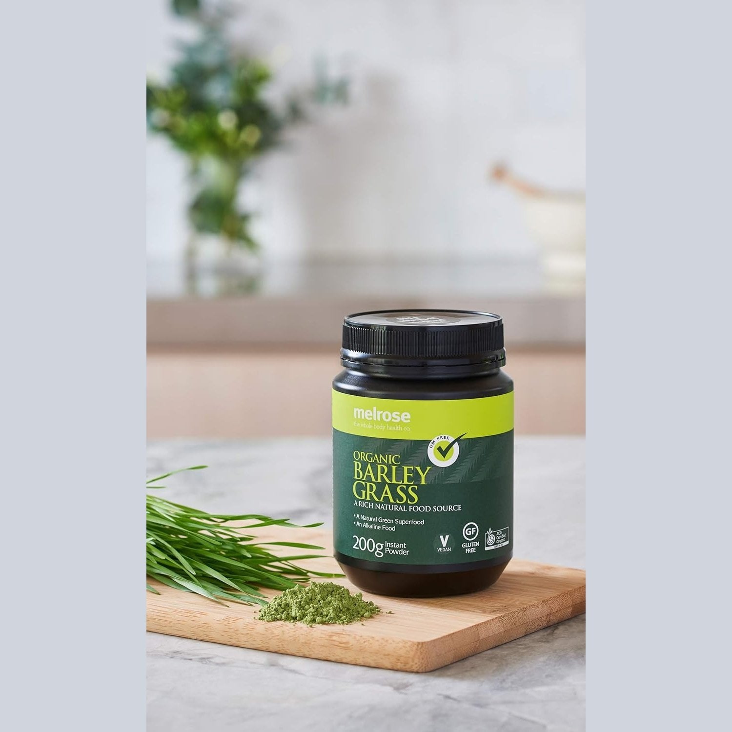 Melrose Organic Barleygrass Powder Instant Powder 200g - Cutprice Online