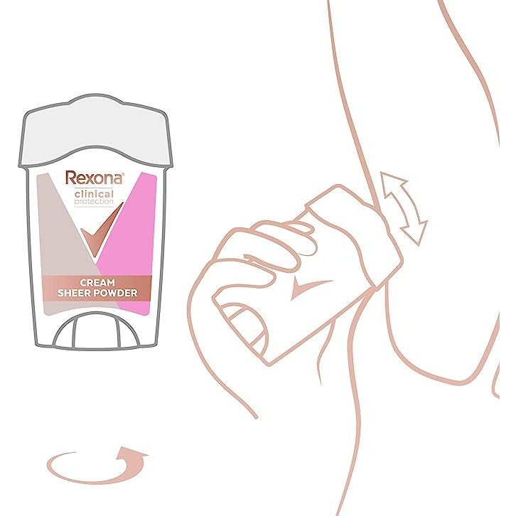 REXONA Women Clinical Protection Antiperspirant Deodorant Sheer Powder 45ml - Cutprice Online