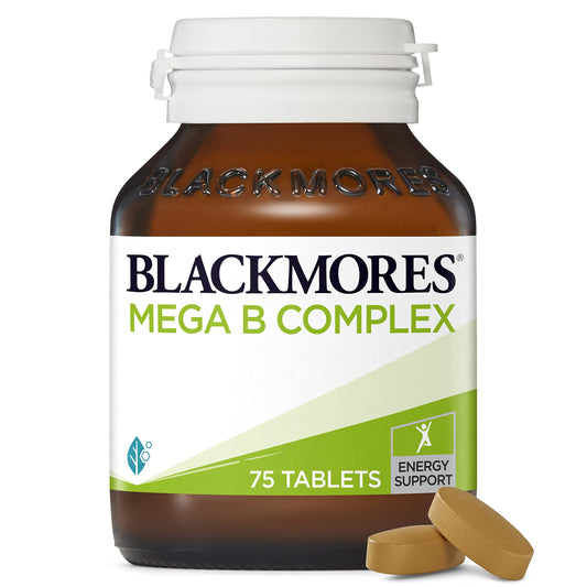 Blackmores Mega B Complex 75 Tablets - Cutprice Online
