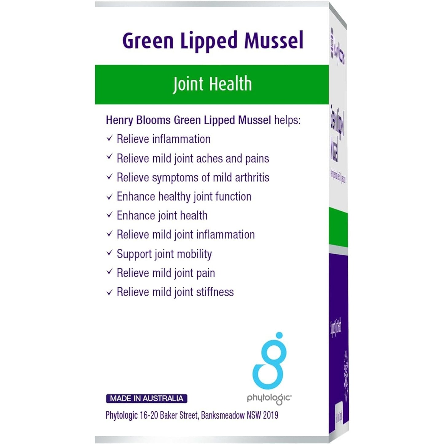 Henry Blooms Green Lipped Mussel 60c - Cutprice Online