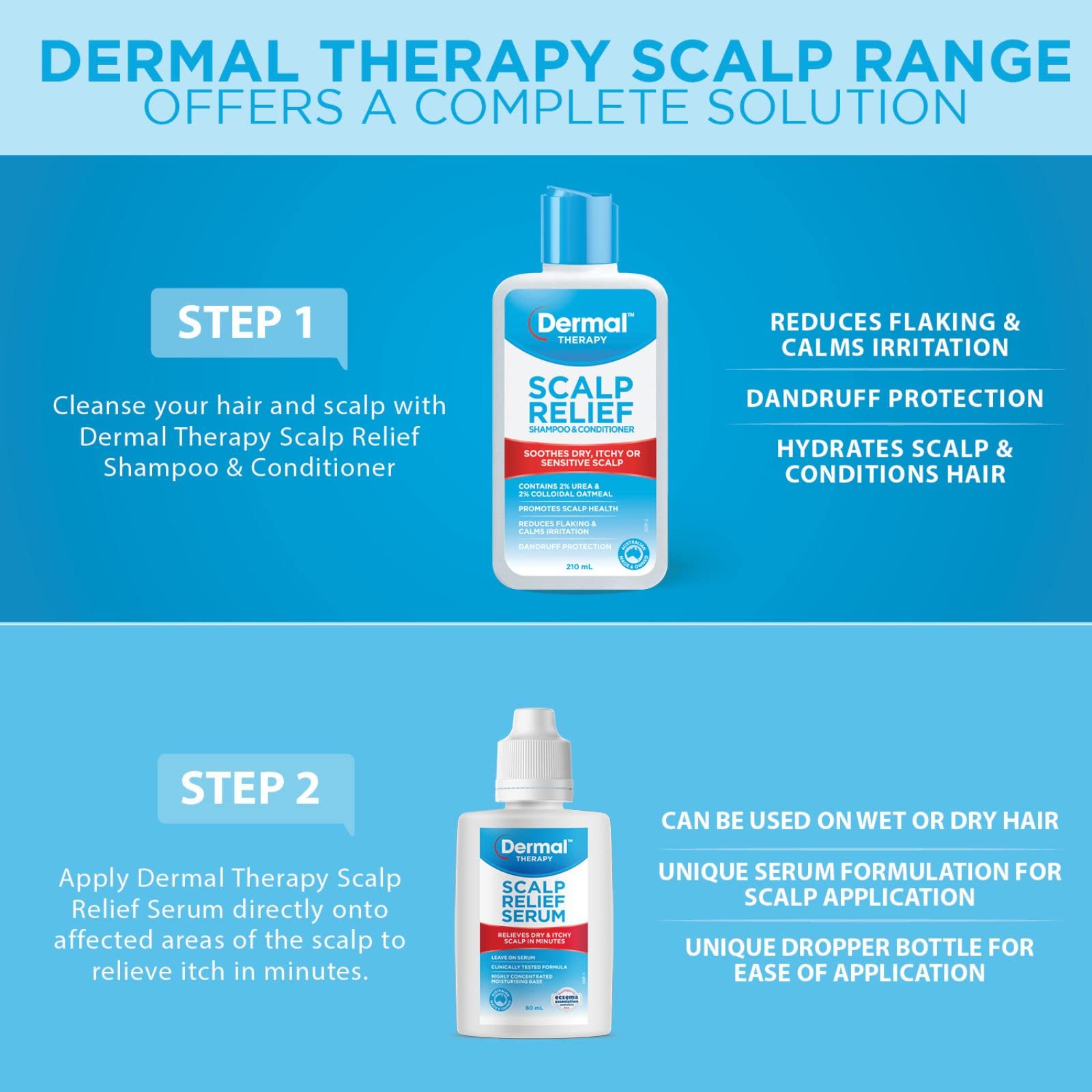 Dermal Therapy Hair Restoring Shampoo & Conditioner 210ml - Cutprice Online
