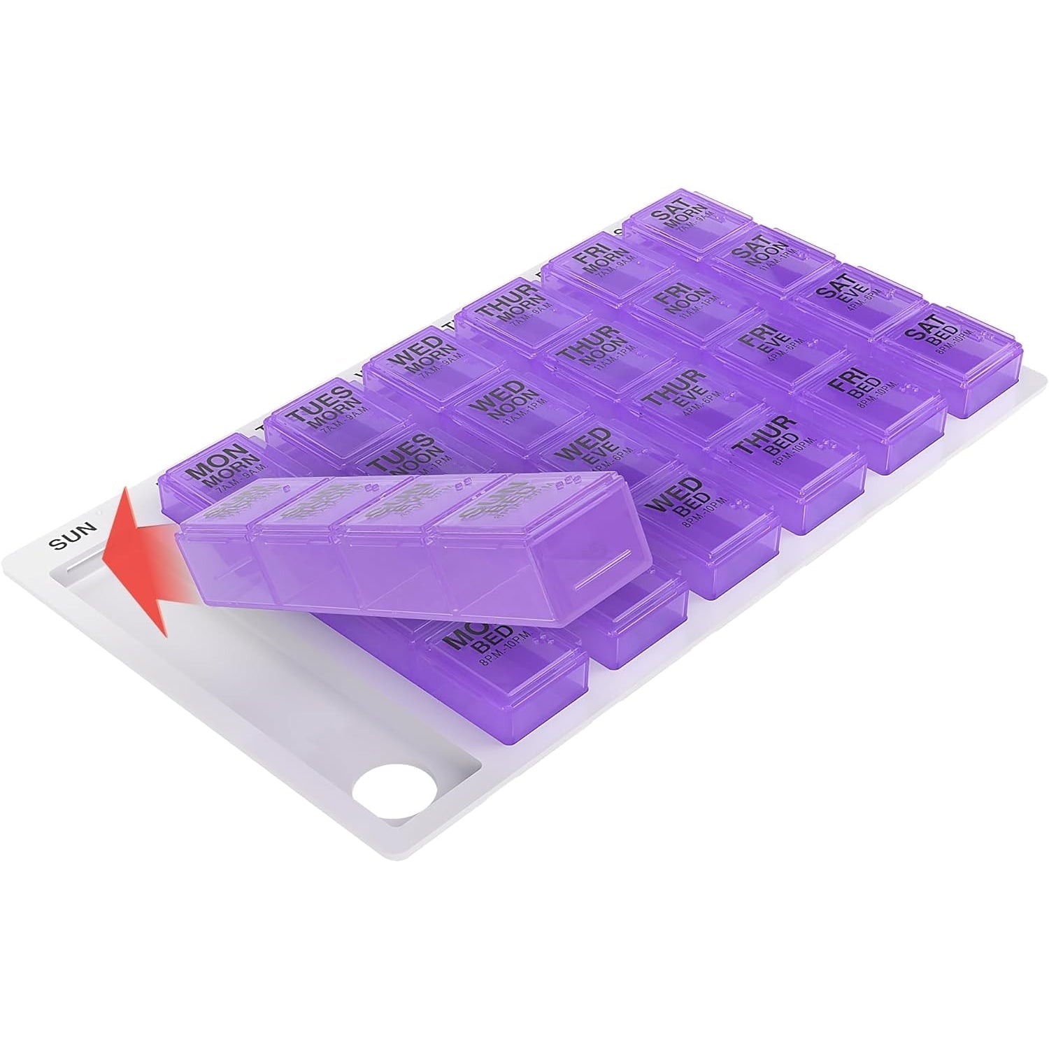 Ezy Dose 1 Day at a Time Pill Case (Assorted Colours) - Cutprice Online