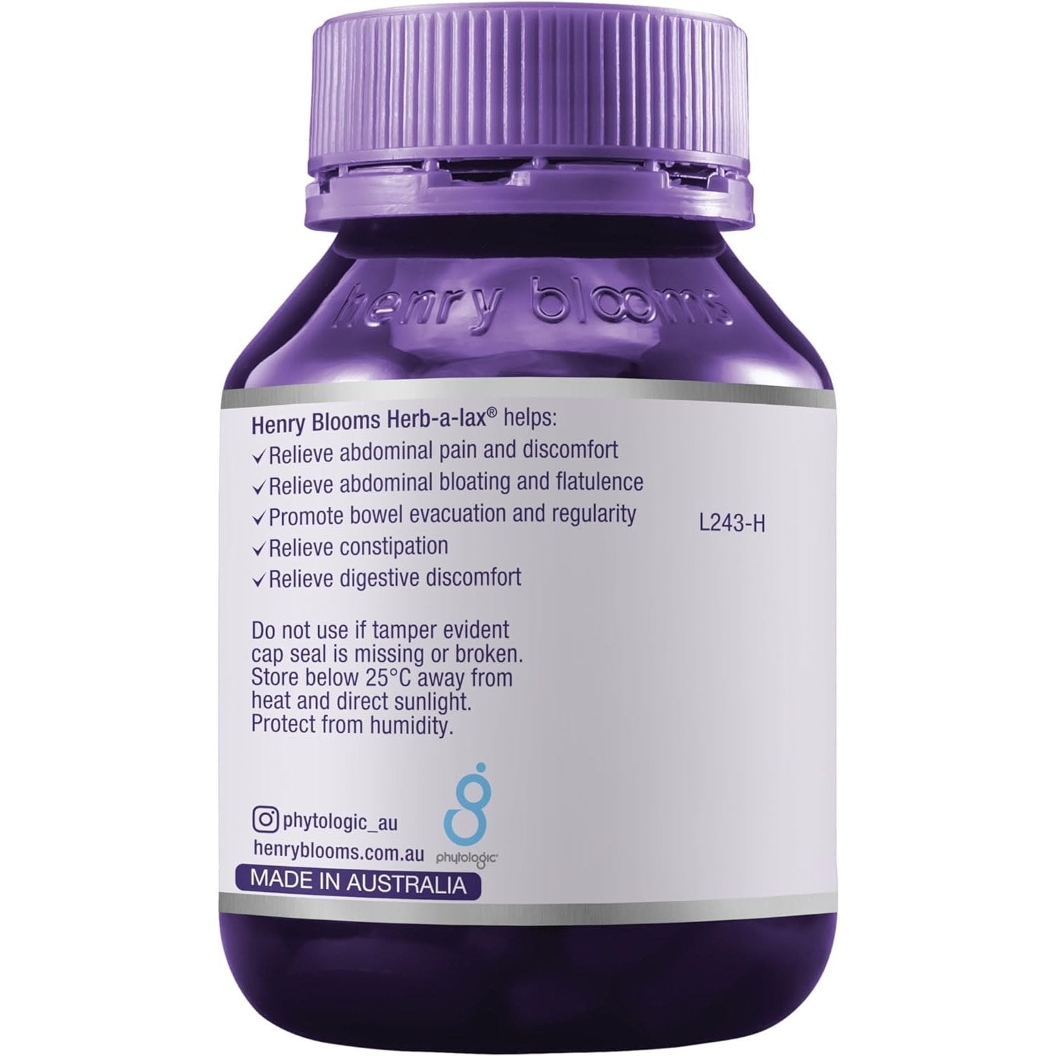 Henry Blooms Herb-a-lax 90c - Cutprice Online