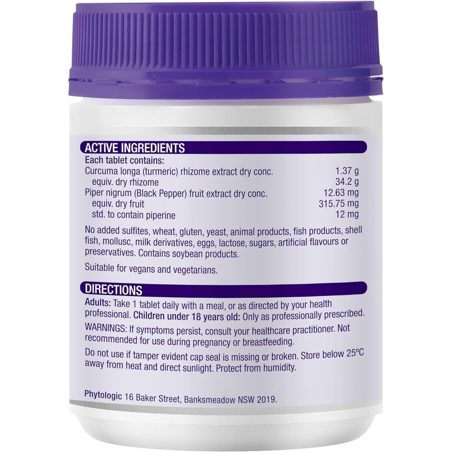 Henry Blooms Curcumin Ultra 1300mg (1 a day) 30t - Cutprice Online