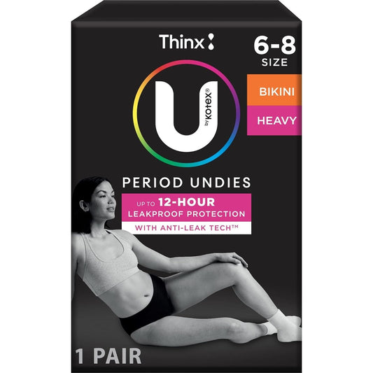 U by Kotex Bikini Size 6-8