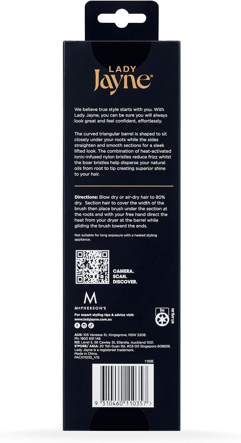 Lady Jayne Salon Pro Angled Vent Styling Brush