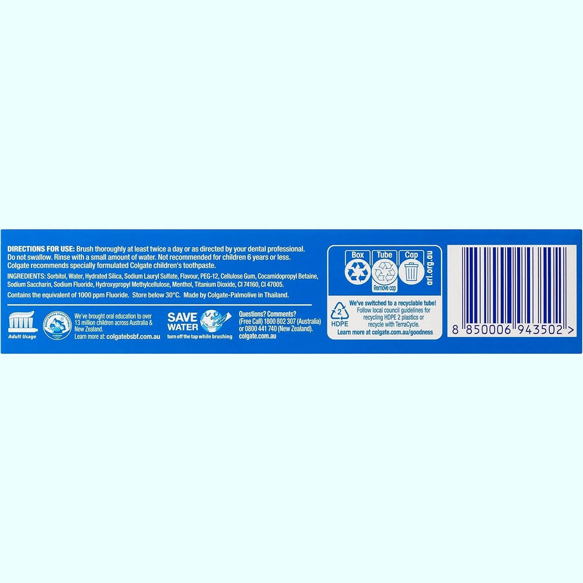 Colgate Max Fresh Cool Mint Toothpaste 115g