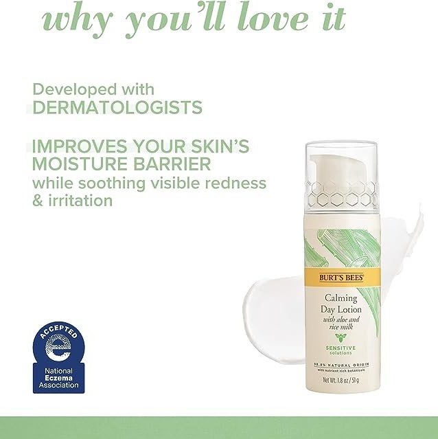 Burt's Bees Sensitive Solutions Calming Day Lotion 50g - Cutprice Online