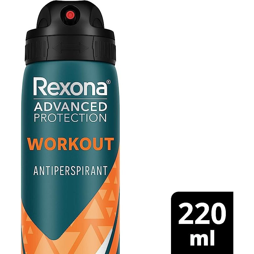 Rexona for Men Antiperspirant Advanced Workout 220ml - Cutprice Online