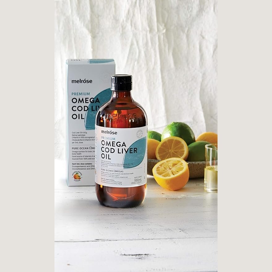 Melrose Cod Liver Oil (Health & Vision) 500ml - Cutprice Online