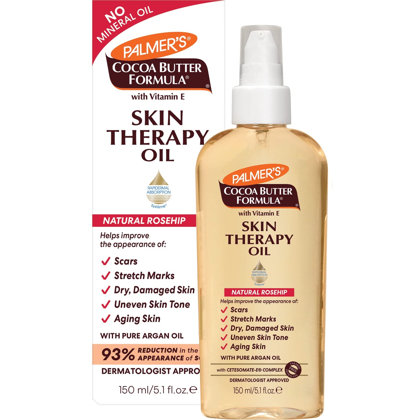 Palmer's Cocoa Butter Formula Skin Therapy Oil Rosehip Pink 150ml - Cutprice Online