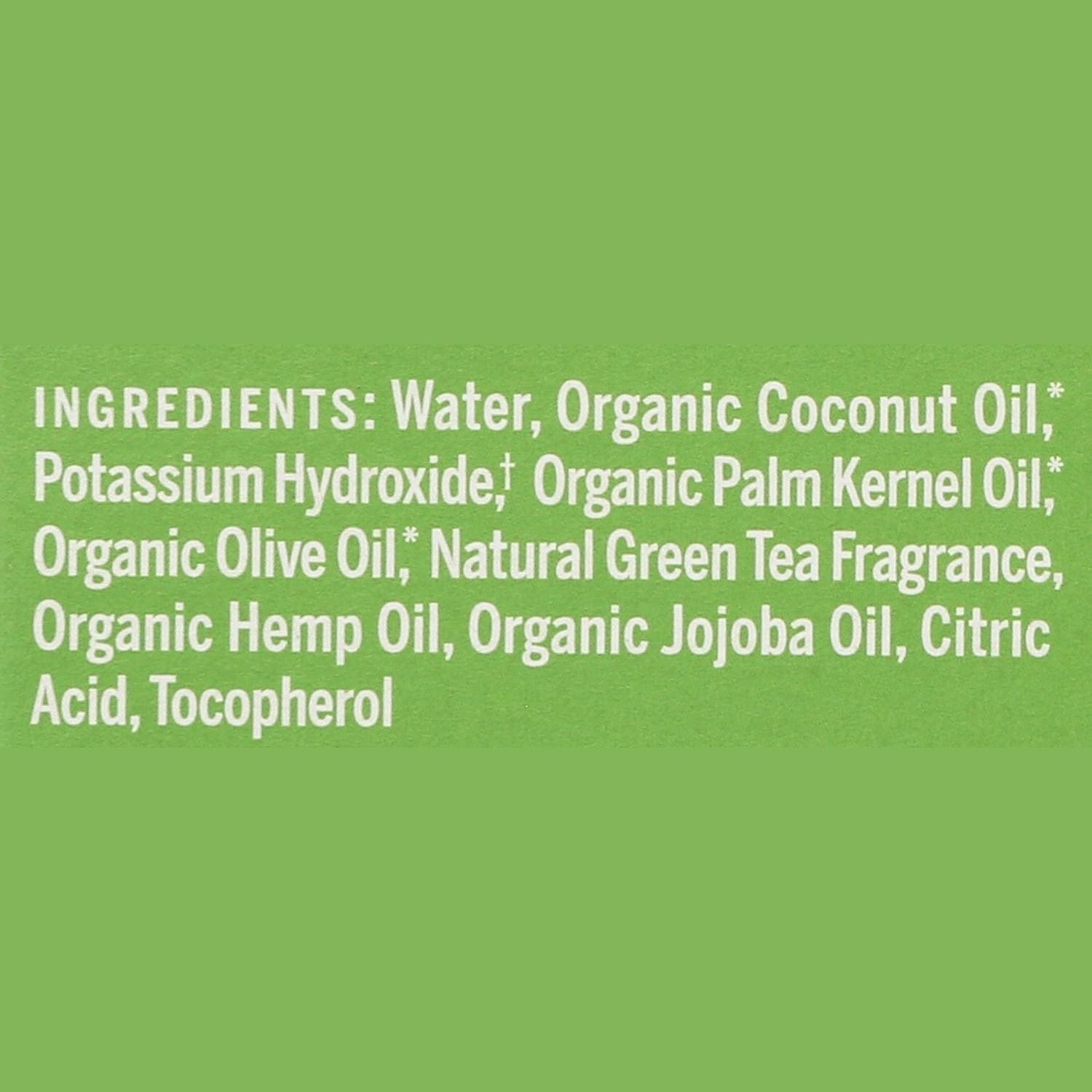 Dr. Bronner's Pure-Castile Soap Liquid (Hemp 18-in-1) Green Tea 59ml - Cutprice Online