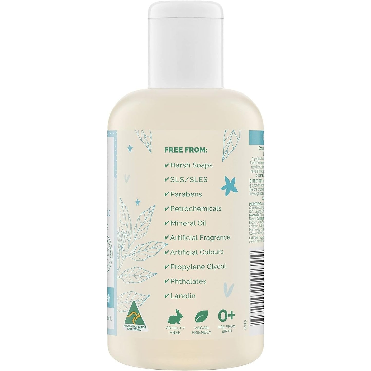 GAIA Baby Hair & Body Wash 200ml - Cutprice Online