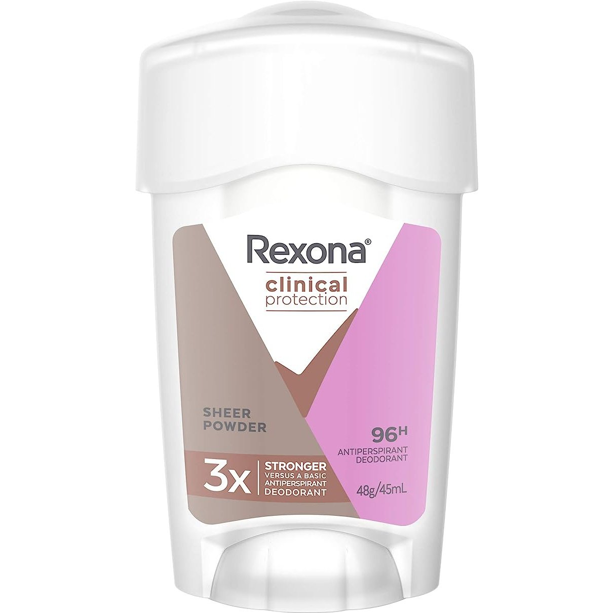 REXONA Women Clinical Protection Antiperspirant Deodorant Sheer Powder 45ml - Cutprice Online