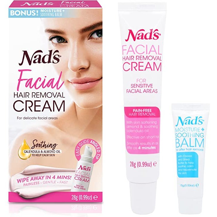 Nad's Facial Hair Removal Cream - 28g - Cutprice Online