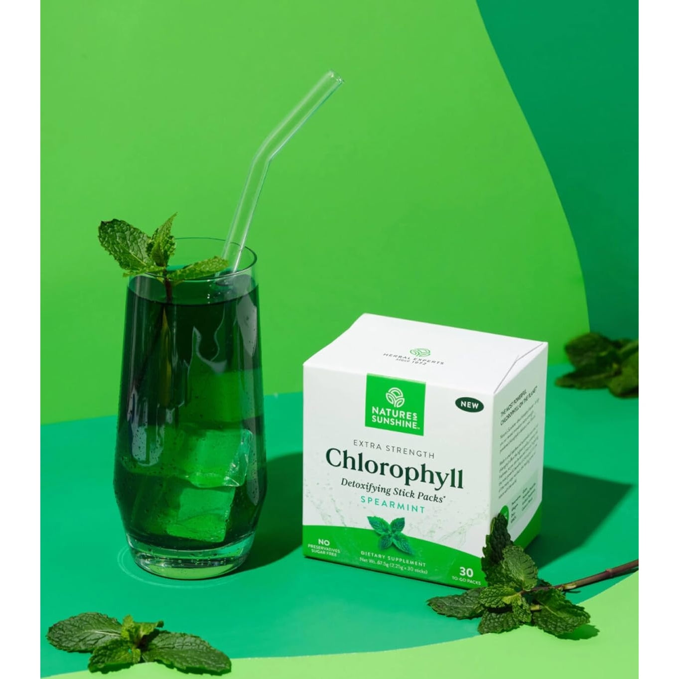 Nature's Sunshine Chlorophyll Detoxifying Sticks 30s - Cutprice Online