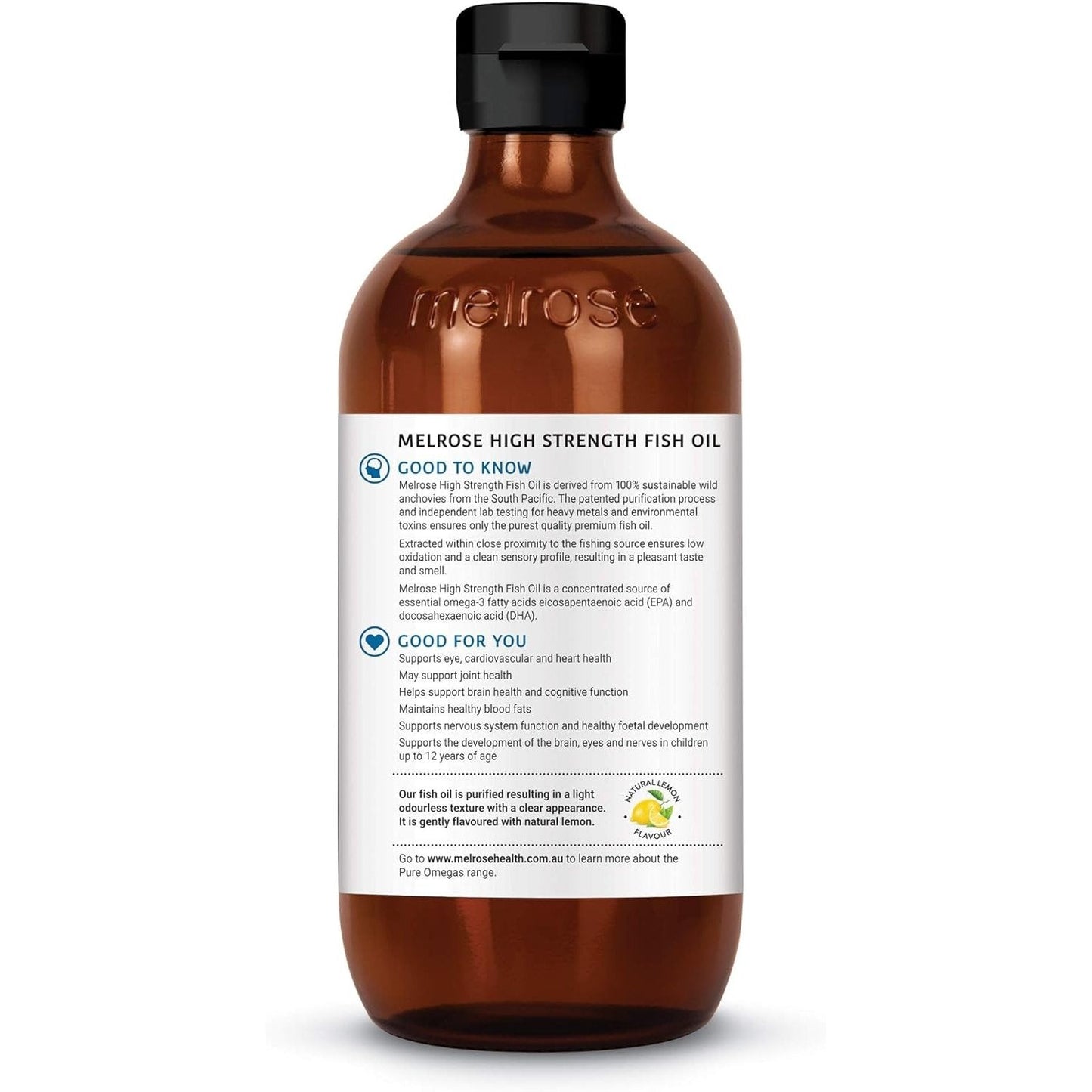 Melrose Ultra Premium High Strength Fish Oil 200ml - Cutprice Online