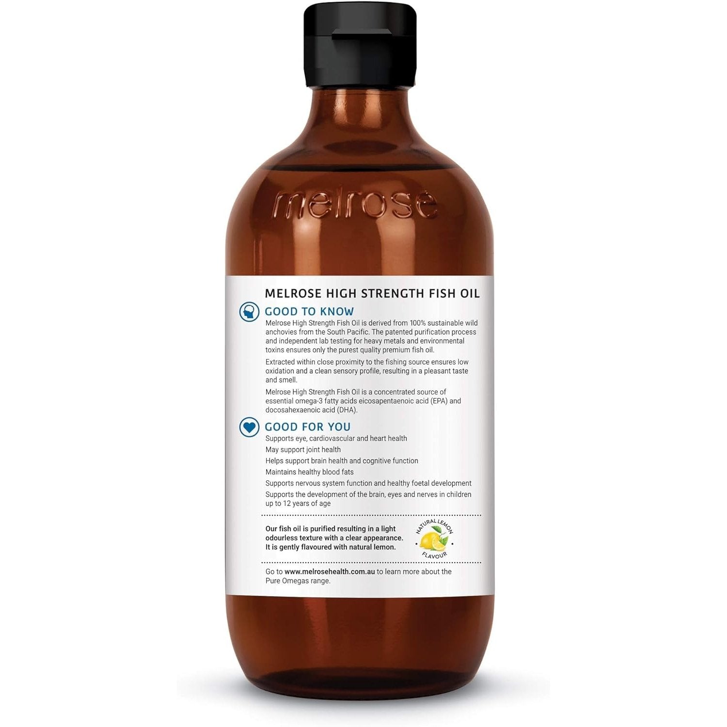 Melrose Ultra Premium High Strength Fish Oil 200ml - Cutprice Online