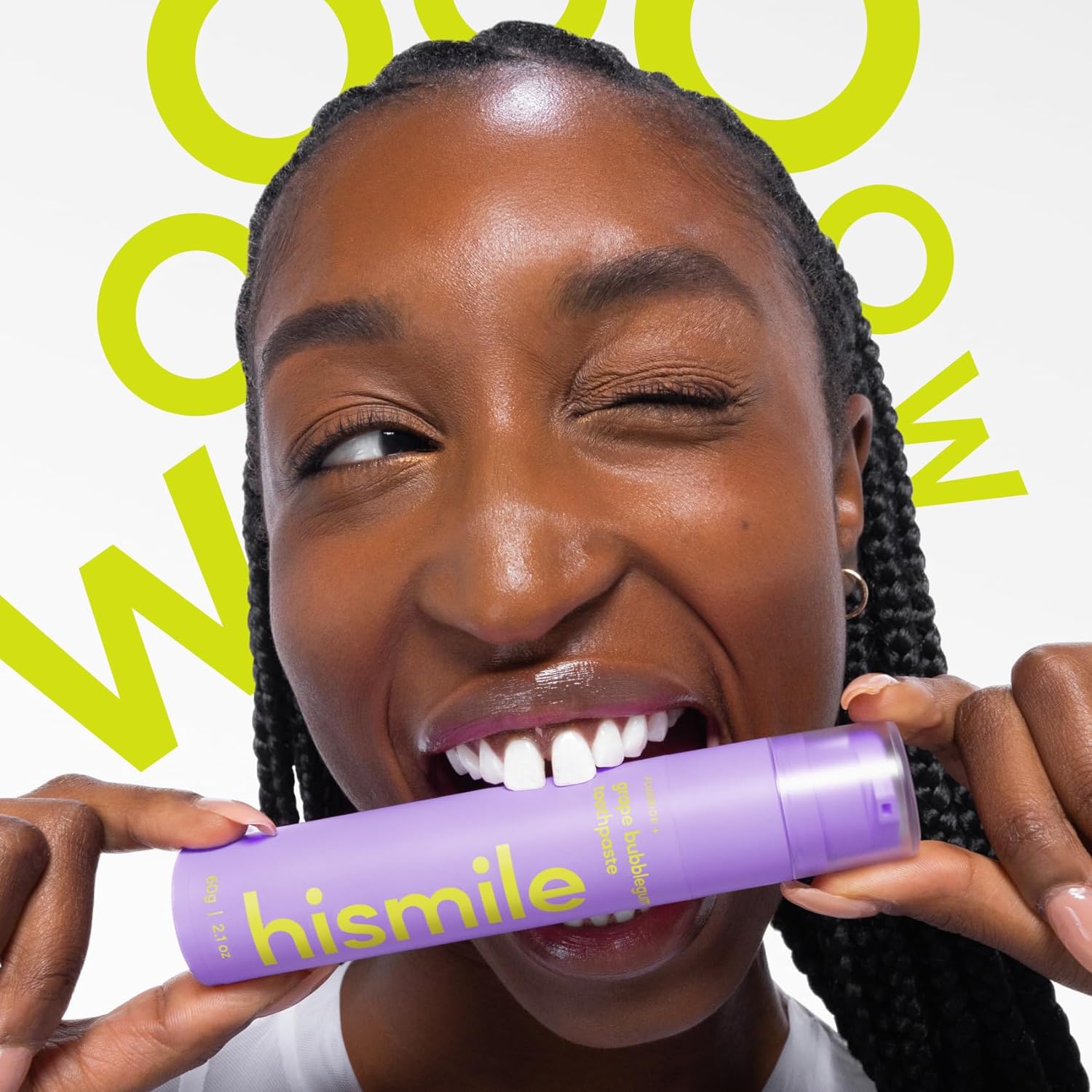 Hismile Grape Bubblegum Toothpaste 60g - Cutprice Online