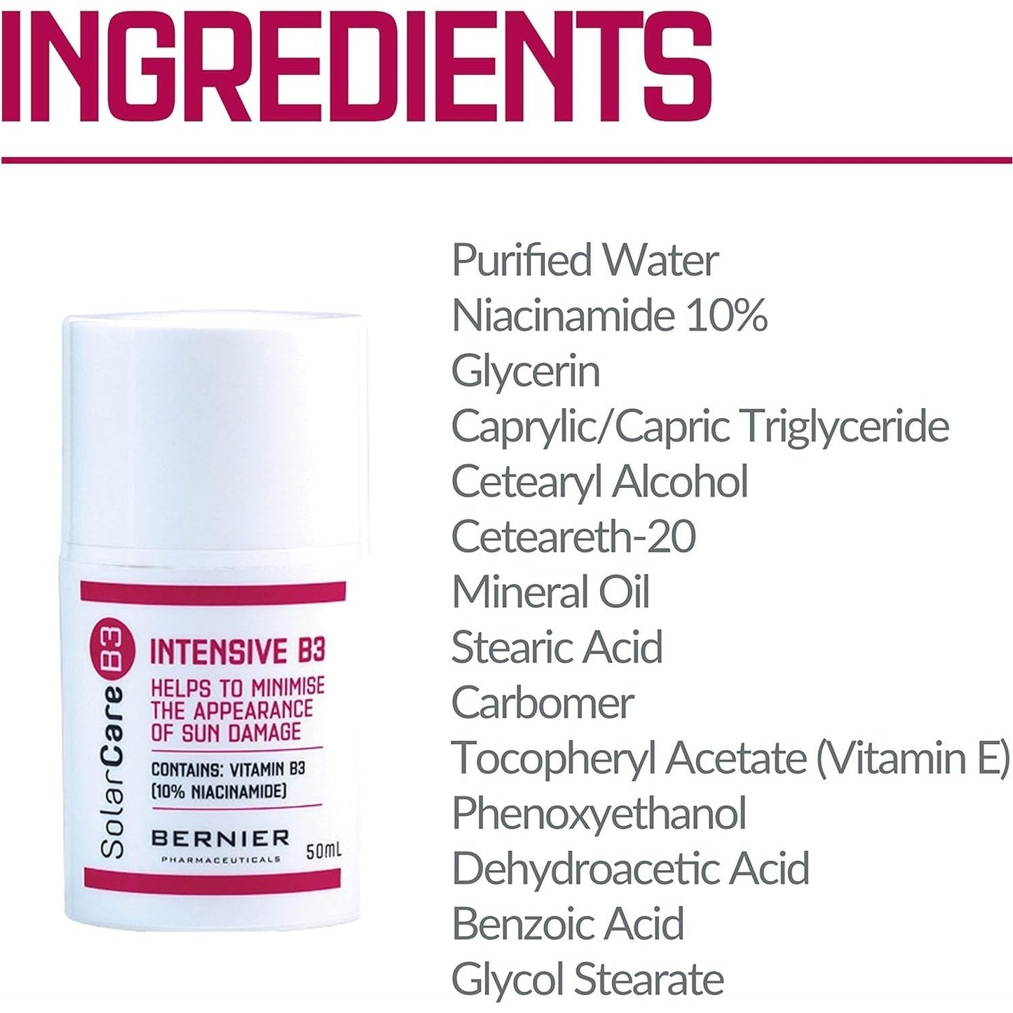 SolarCare B3 Intensive B3 50mL - Cutprice Online