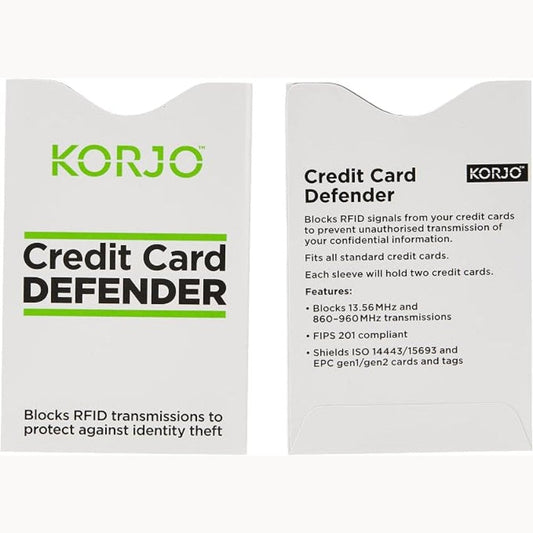 Korjo Credit Card Defenders 3pk
