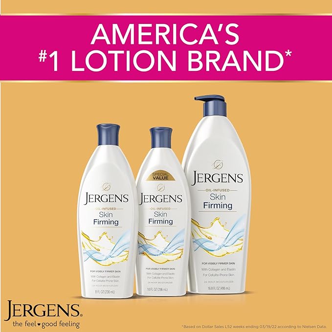 Jergens Oil Infused Skin Firming Lotion 496ml - Cutprice Online