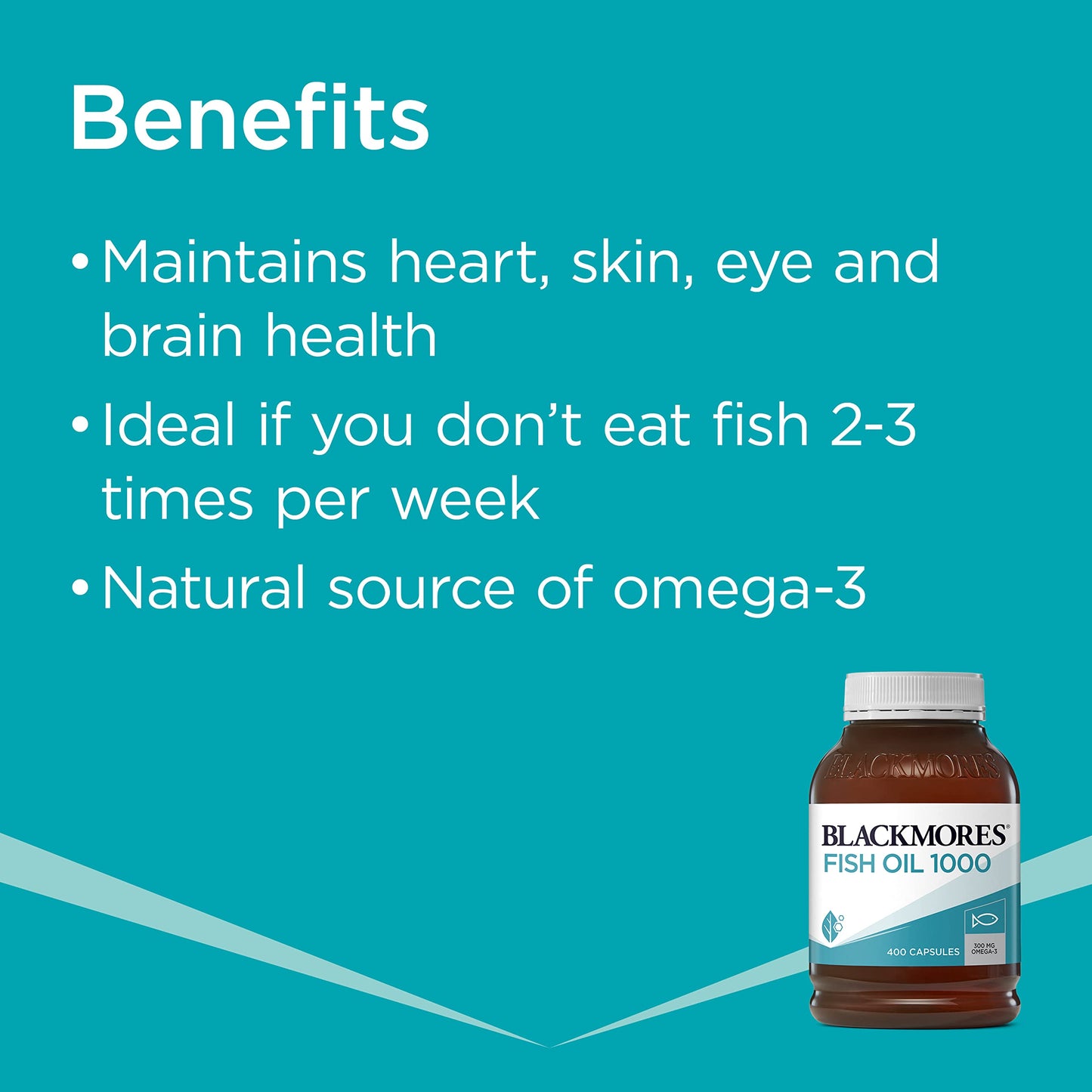 Blackmores Odourless Fish Oil 1000mg 400 Capsules - Cutprice Online