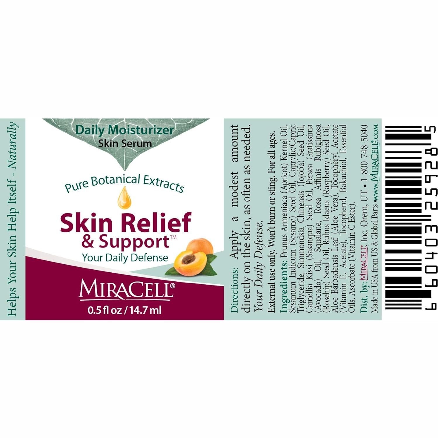 Nature's Sunshine MiraCell Skin Relief & Support 14.7ml - Cutprice Online
