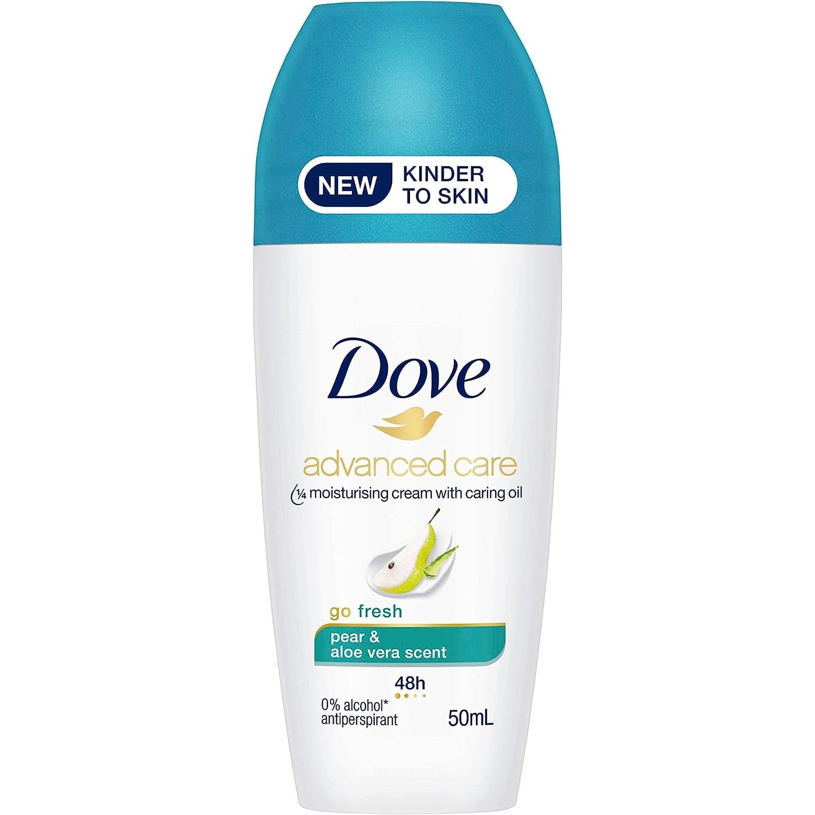 Dove Women Advanced Care Pear & Aloe Vera Antiperspirant Roll On 50ml - Cutprice Online
