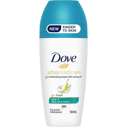 Dove Women Advanced Care Pear & Aloe Vera Antiperspirant Roll On 50ml - Cutprice Online