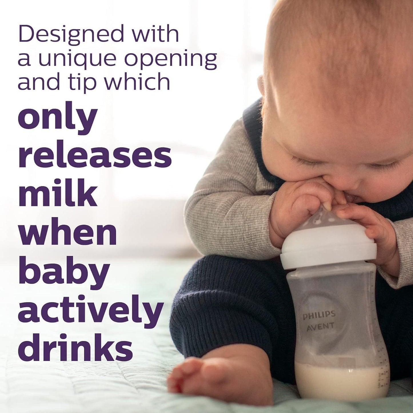 Avent Natural Response Feeding Bottle 260ml 2 Pack