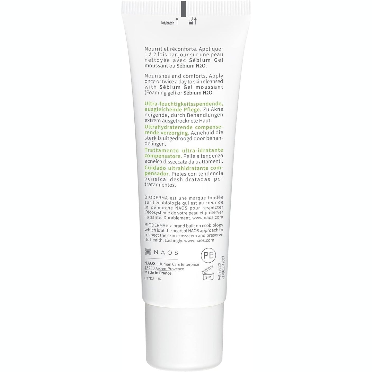 BIODERMA Sebium Hydra Moisturizing Replenishing Care 40ml