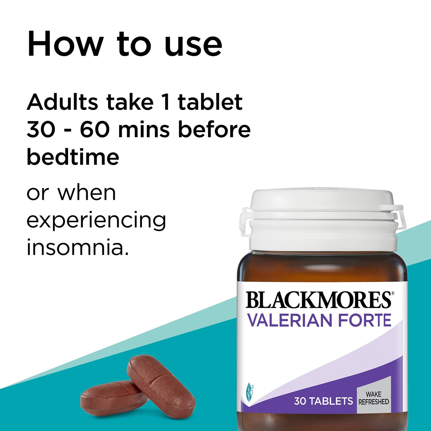 Blackmores Valerian Forte 30 Tablets - Cutprice Online