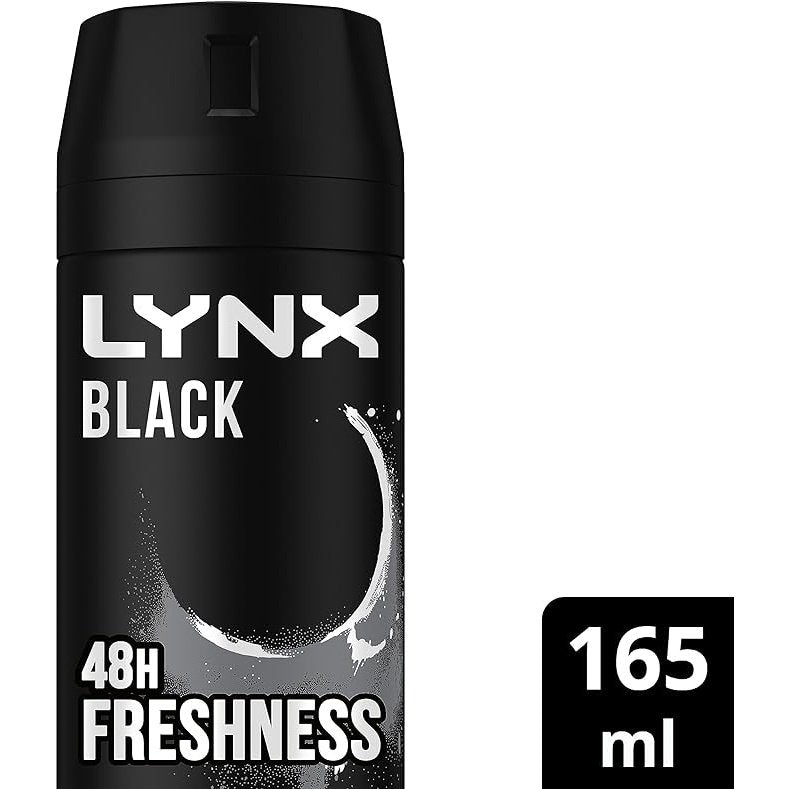 Lynx Men Body Spray Black 165ml - Cutprice Online