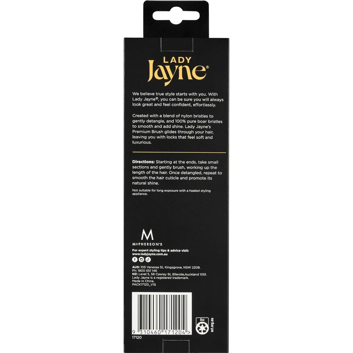 Lady Jayne Premium Brush