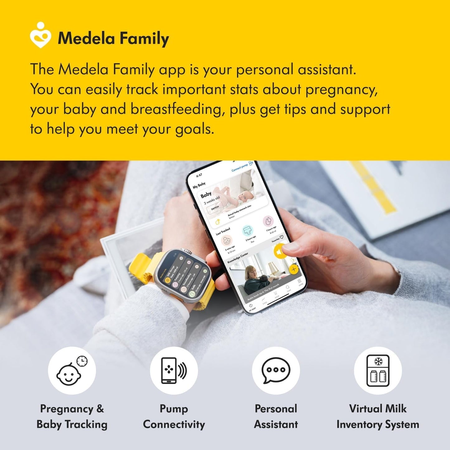 Medela Swing Flex Single Electric Breast Pumpswing Maxi Hands-free Double Electric Breast Pump